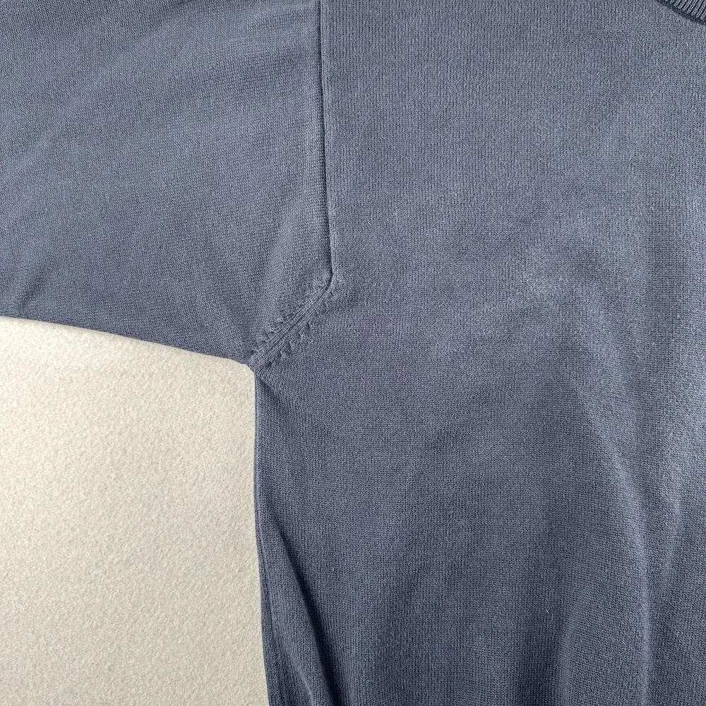 Tommy Hilfiger Mens Golf Navy Blue Sweater Pullover Size Medium Sweatshirt